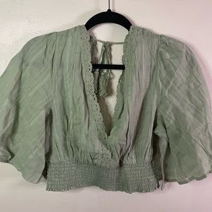 Light green summer shirt